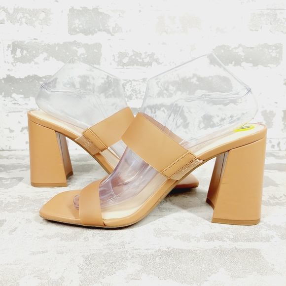 New NINE WEST Gati 3 Macaroon Block Heel Sandals C 873 - Picture 4 of 10